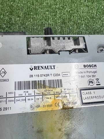 Магнітола 281150743R RENAULT