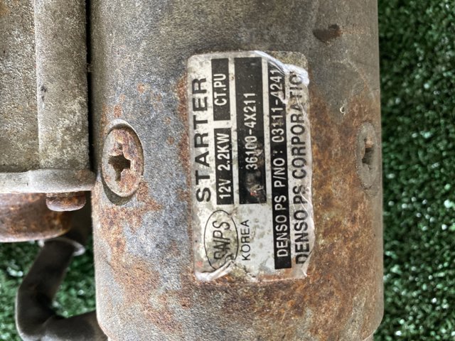 Стартер 361004X211 HYUNDAI