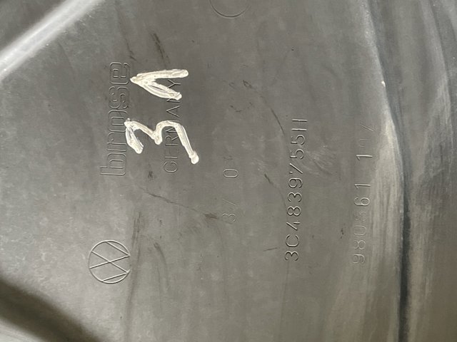 Механізм склопідйомника двері задньої, лівої 3C4839755H VAG