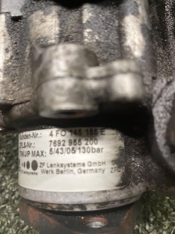 Насос гідропідсилювача механізму кермового управління 4F0145155E VAG