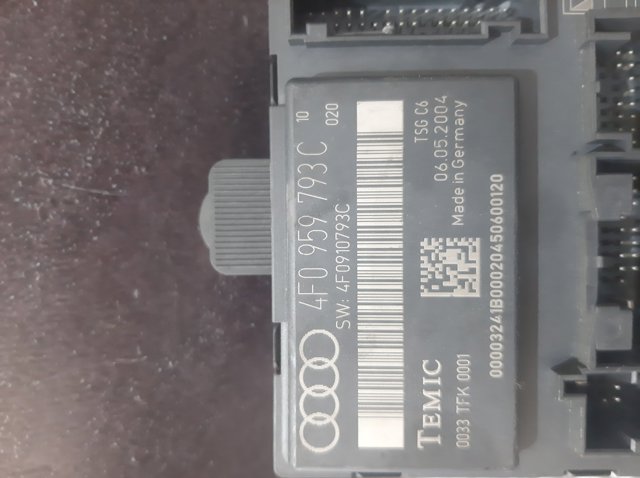 Блок комфорту передніх дверей 4F0959793C VAG