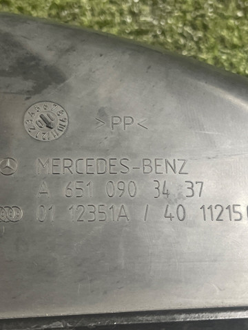 Патрубок повітряний, вхід повітряного фільтра 6510903437 MERCEDES