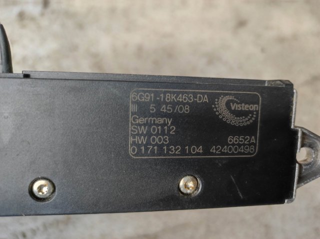 Електричний обігрівач повітря 6G9118K463DA FORD