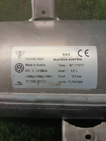 Ресивер пневматичної системи 7L0616202A VAG