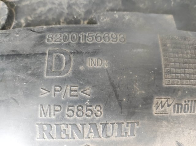 Підкрилок переднього крила, правий задній 8200156693 RENAULT