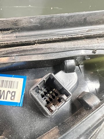 Дзеркало заднього виду, ліве 8761026601 HYUNDAI