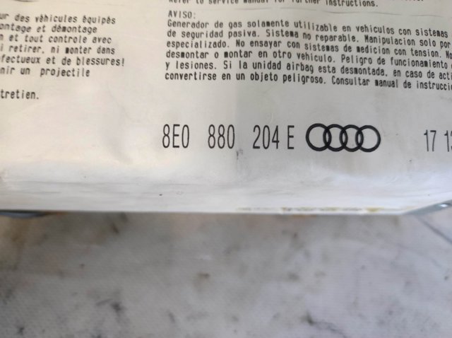 Установка подушки безпеки пасажира 8E0880204E VAG