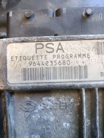 Модуль управління двигуном 9644625680 PEUGEOT