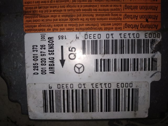 Блок управління airbag A0018209726 MERCEDES