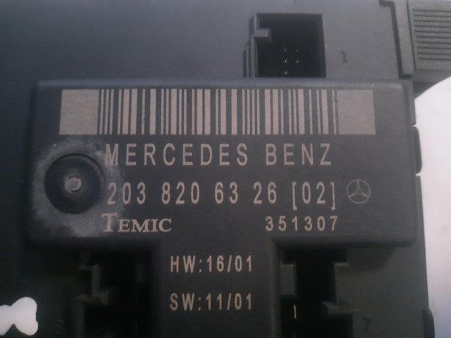 Блок комфорту передніх дверей A2038201585 MERCEDES