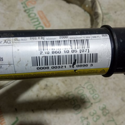 Подушка безпеки, бічна, права, AIRBAG A2108601005 MERCEDES