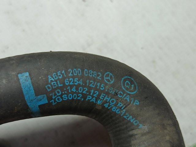 Шланг (патрубок) радіатор EGR, відведення A6512000882 MERCEDES