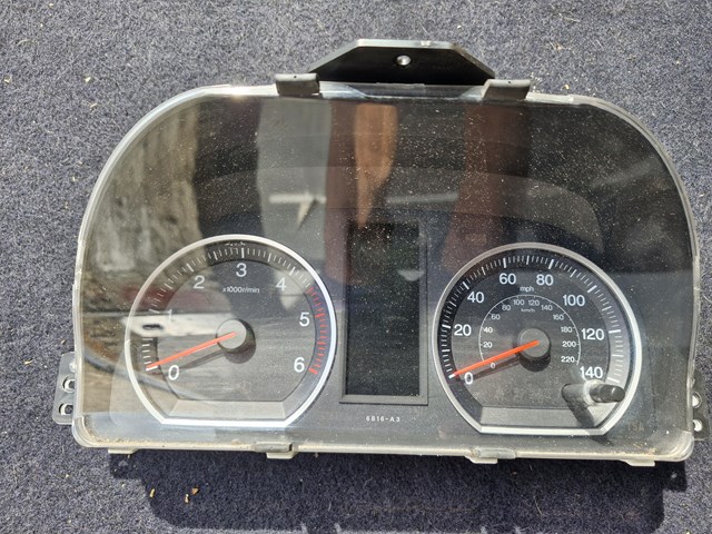 Щиток приладів додатковий 78120SWYB41 HONDA