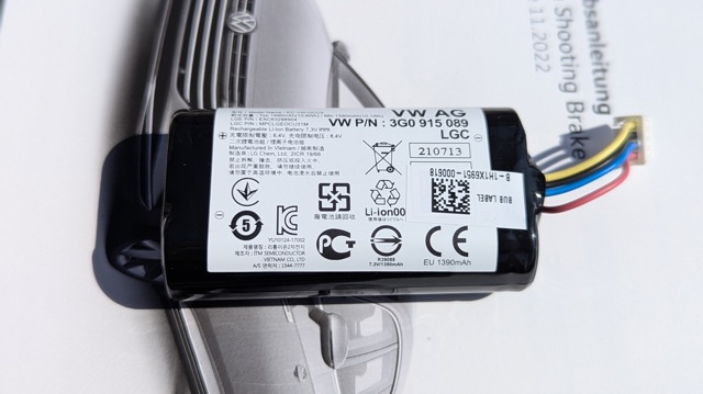 Акумулятор для авто 3G0915089 VAG