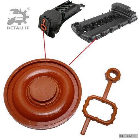 Клапан картерних газів DF11907 DETALI IF