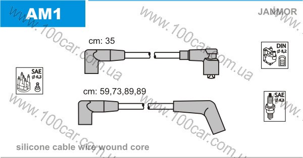 Дріт високої напруги am1