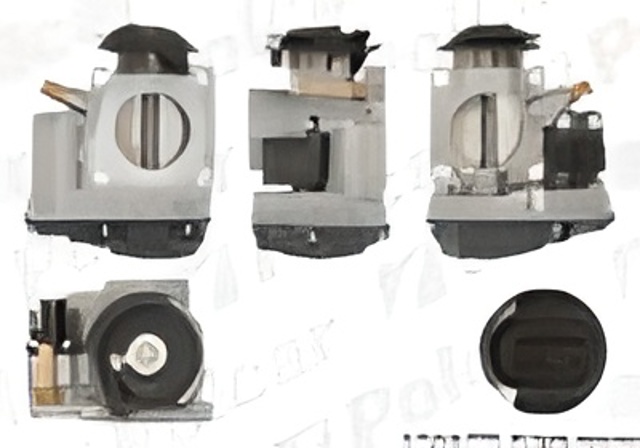 Заслінка повітряна 030133064F MARKET (OEM)