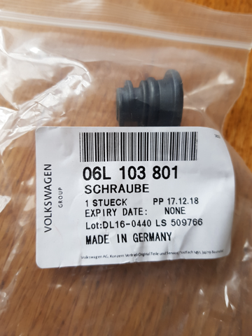 Болт піддона 06L103801 VAG