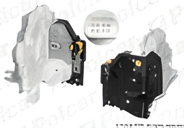 Замок задньої двері, лівої 1P0839015A MARKET (OEM)