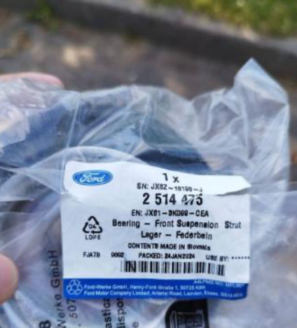 Підшипник верхньої опори 2514475 FORD