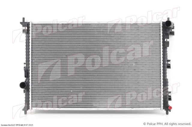 Радіатор двигуна 3277083 POLCAR