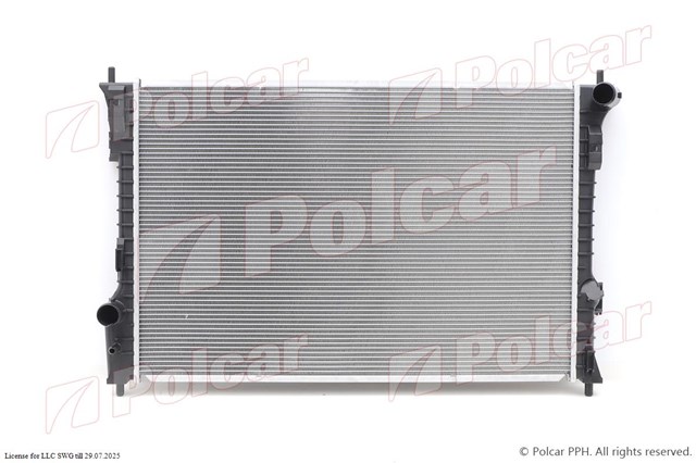 Радіатор охолодження двигуна 3277084 POLCAR