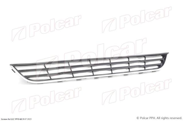 Решітка переднього бампера, центральна 32B127 POLCAR