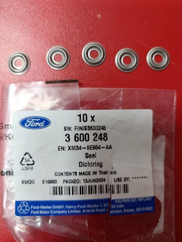 Кільце ущільнююче форсунок 3600248 FORD