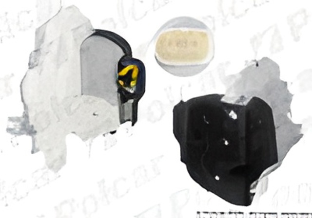Замок задньої двері, лівої 4F0839015 MARKET (OEM)