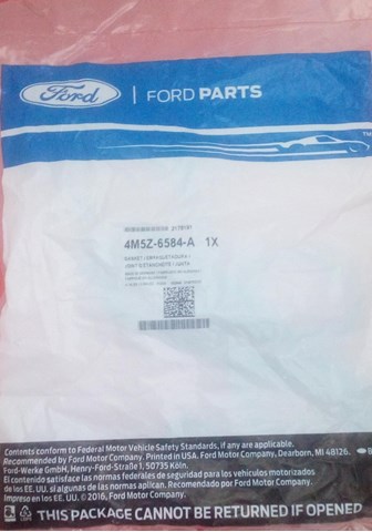 Прокладка клапанної кришки двигуна 4M5Z6584A FORD