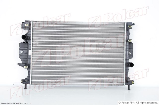 Радіатор двигуна DG9Z8005H MARKET (OEM)