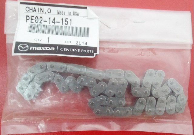 Ланцюг маслянного насосу PE0114151 MAZDA
