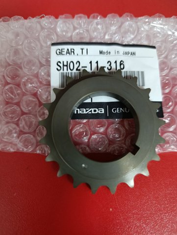 Зірка-шестерня приводу коленвалу двигуна SH0211316 MAZDA