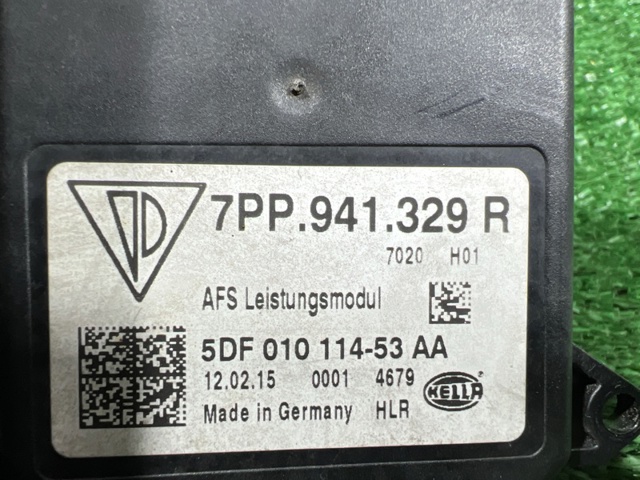 Модуль керування (ЕБК) адаптивного освітлення 7PP941329R PORSCHE