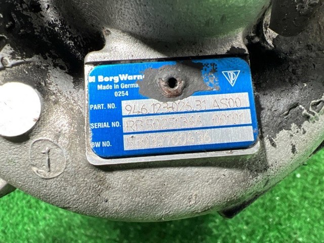 Турбокомпресор 94612302631 PORSCHE