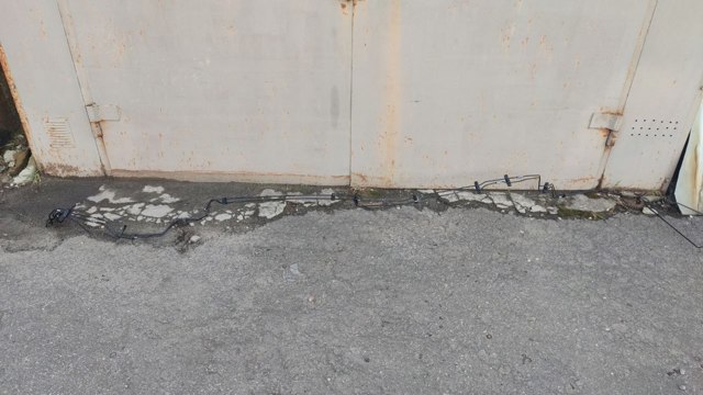 Трубка гальмівна задня центральна 95B614726A PORSCHE