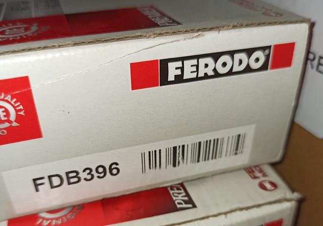 Передні гальмівні колодки FDB396 FERODO