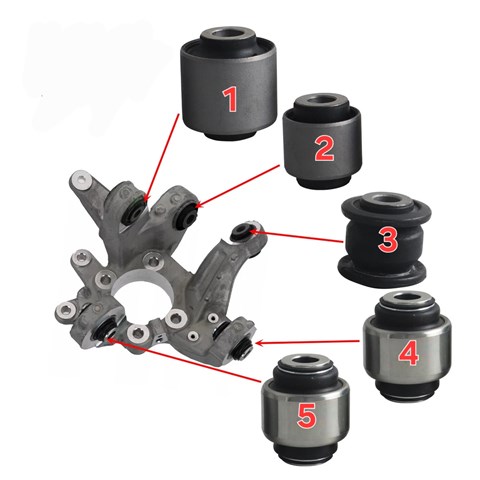 Цапфа - поворотний кулак заднім виходом, DB5Z5B758B FORD