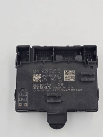 Блок комфорту задніх дверей 4M0959795D VAG