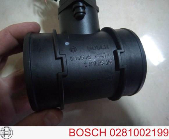 Датчик потоку повітря 0281002199 BOSCH