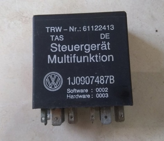 Реле ЕБУ рульового колеса 1J0907487B VAG