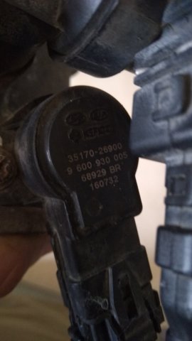 Датчик положення дросельної заслінки (потенціометр) 3517026900 HYUNDAI