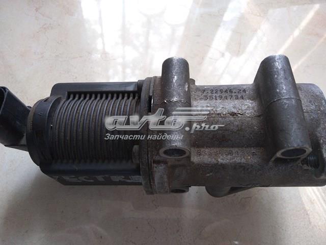 Клапан EGR рециркуляції газів 55194734 FIAT