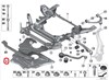 Пластина жecсткости (защита двигателя) бмв х5 х6 f15 f16 оригинал, идиал, наличие 31116853815