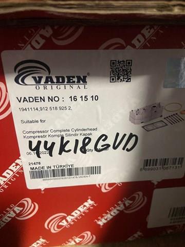 Компресор, головка блоку (TRUCK) 161510 VADEN