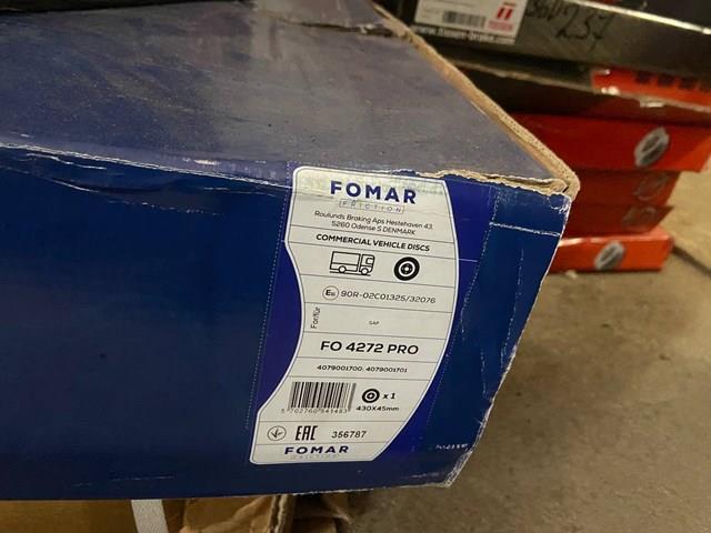 Диск заднього гальма FO4272PRO FOMAR