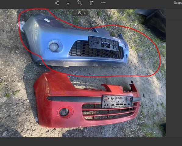 Бампер на авто 62022BD040 NISSAN