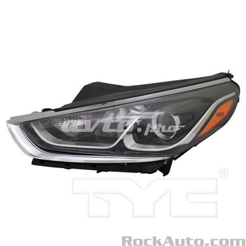 Фара ліва передня 92101C2500 HYUNDAI