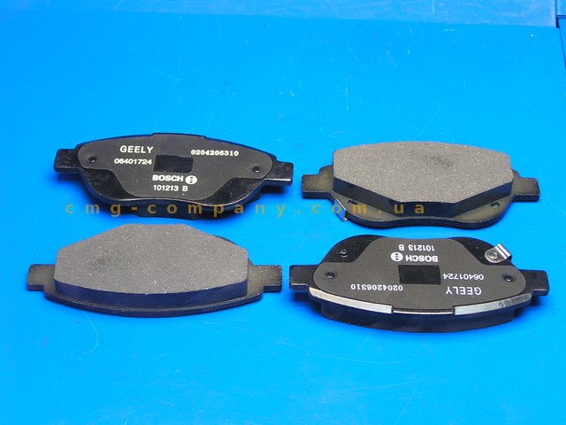 Тормозні колодки 1064001724 GEELY