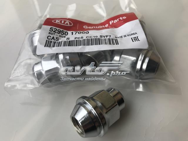 5295017000 Hyundai/Kia гайка колеса (Стальной диск)